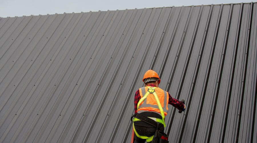 Professional metal roof installation services in Latham, OH
